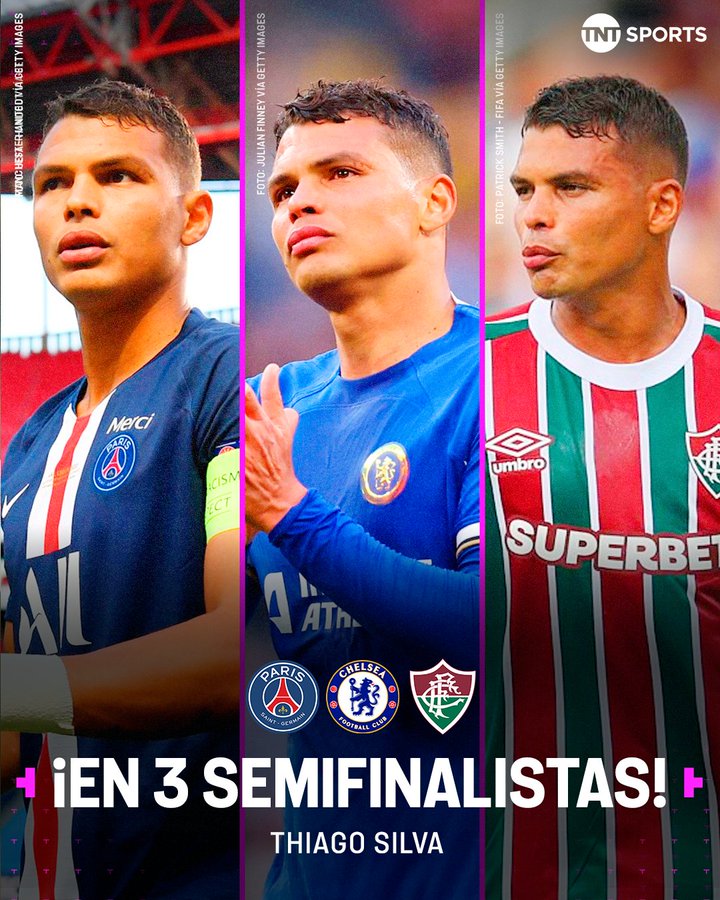 赛事实时播报-世俱杯四强球队产生,蒂亚戈·席尔瓦职业生涯效力过其中三支